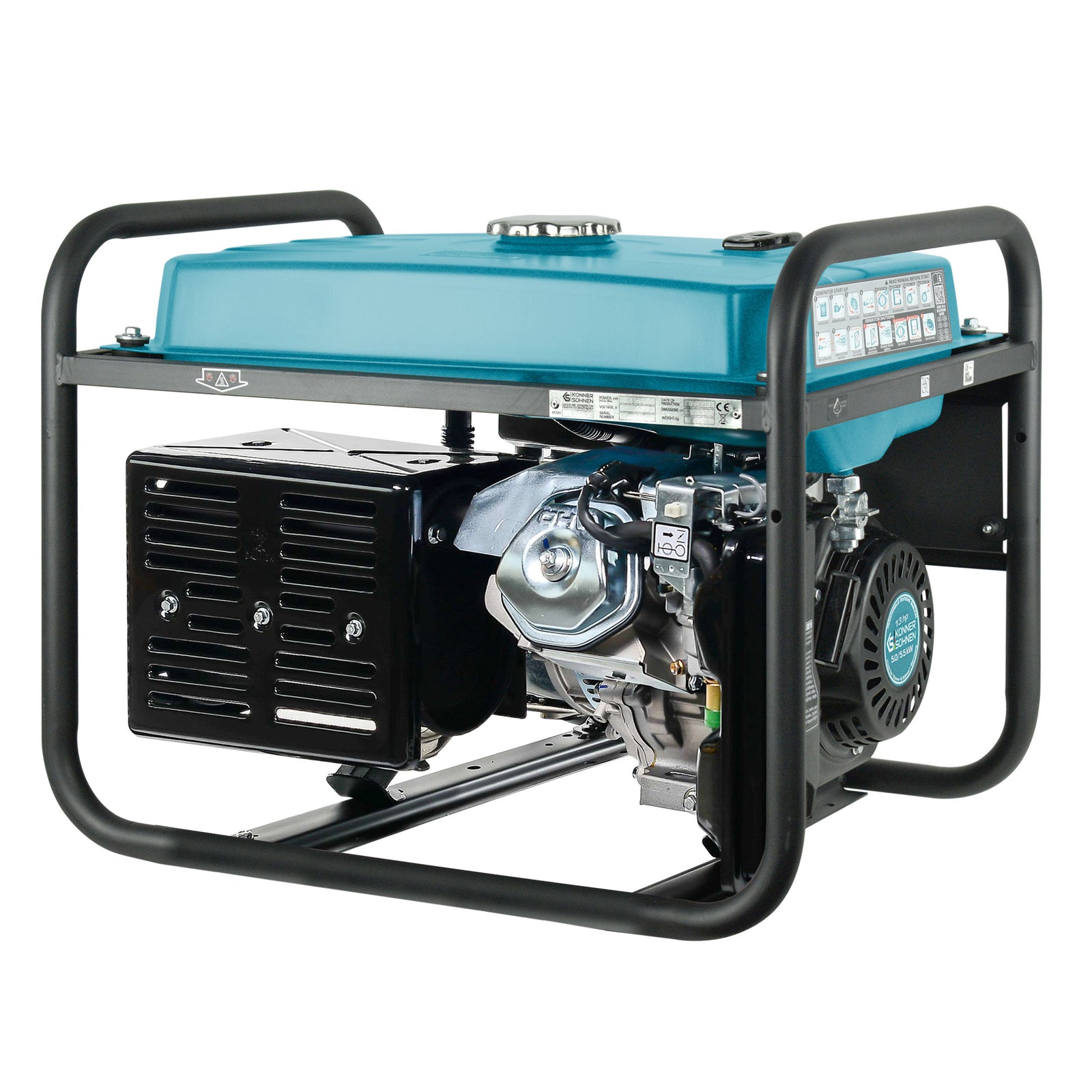 Generator benzynowy „Könner & Söhnen” KS 7000E 1/3