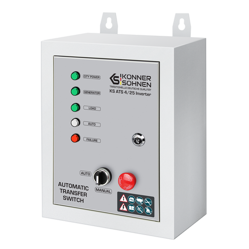 Automatisk Overføringskontakt KS ATS 4/25 Inverter