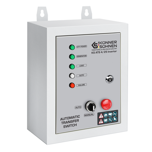 Automatisk Overføringskontakt KS ATS 4/25 Inverter