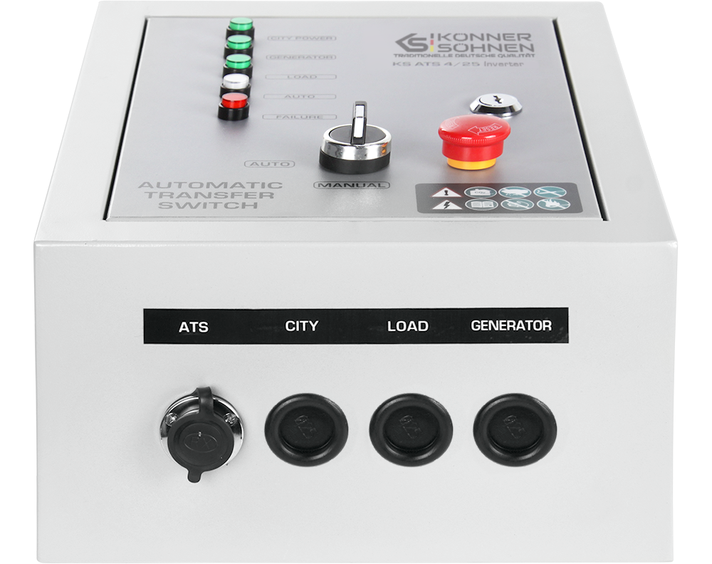 Automaattinen siirtokytkin KS ATS 4/25 Inverter
