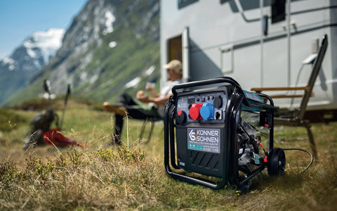 New Model in the Lineup: Inverter Generator KS 8100iE 1/3 ATSR from Könner & Söhnen