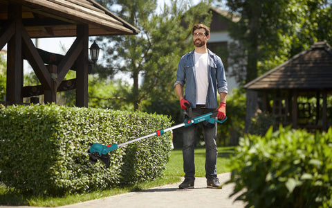 KS CST-20V Battery-Powered Trimmer — a Compact Solution for Yard Maintenance