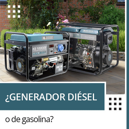 Diesel or gasoline generator?