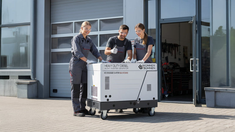 Könner & Söhnen KS 6500iDE S ATSR — uuden tason diesel-invertterigeneraattori