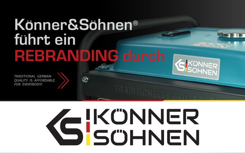 Könner & Söhnen® carries out a REBRANDING