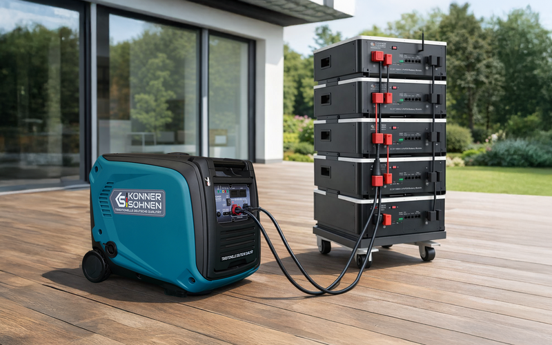 Neue 48V-Gleichstromgeneratoren von Könner & Söhnen – Zuverlässigkeit, Flexibilität und Energieunabhängigkeit