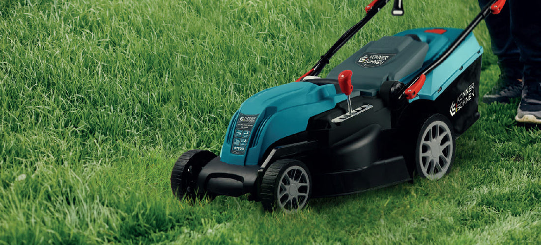 New! Electric lawn mowers