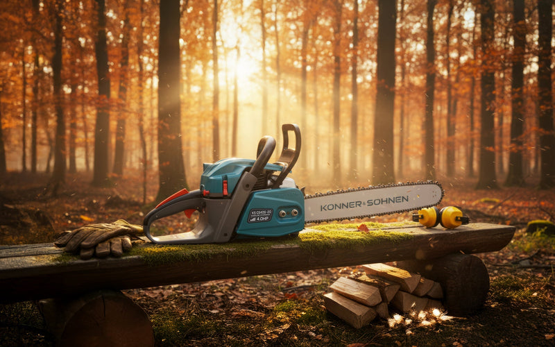 Neu im sortiment – Benzinkettensäge KS CS40G-20 von Könner & Söhnen®