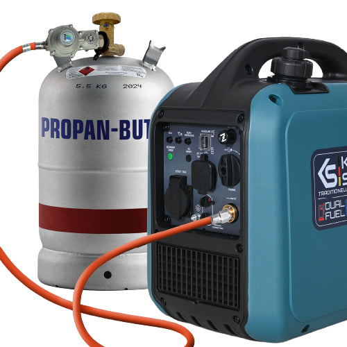 Motor med dubbelt bränsle