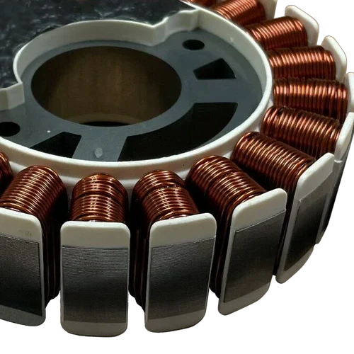 100% copper-wound brushless alternator