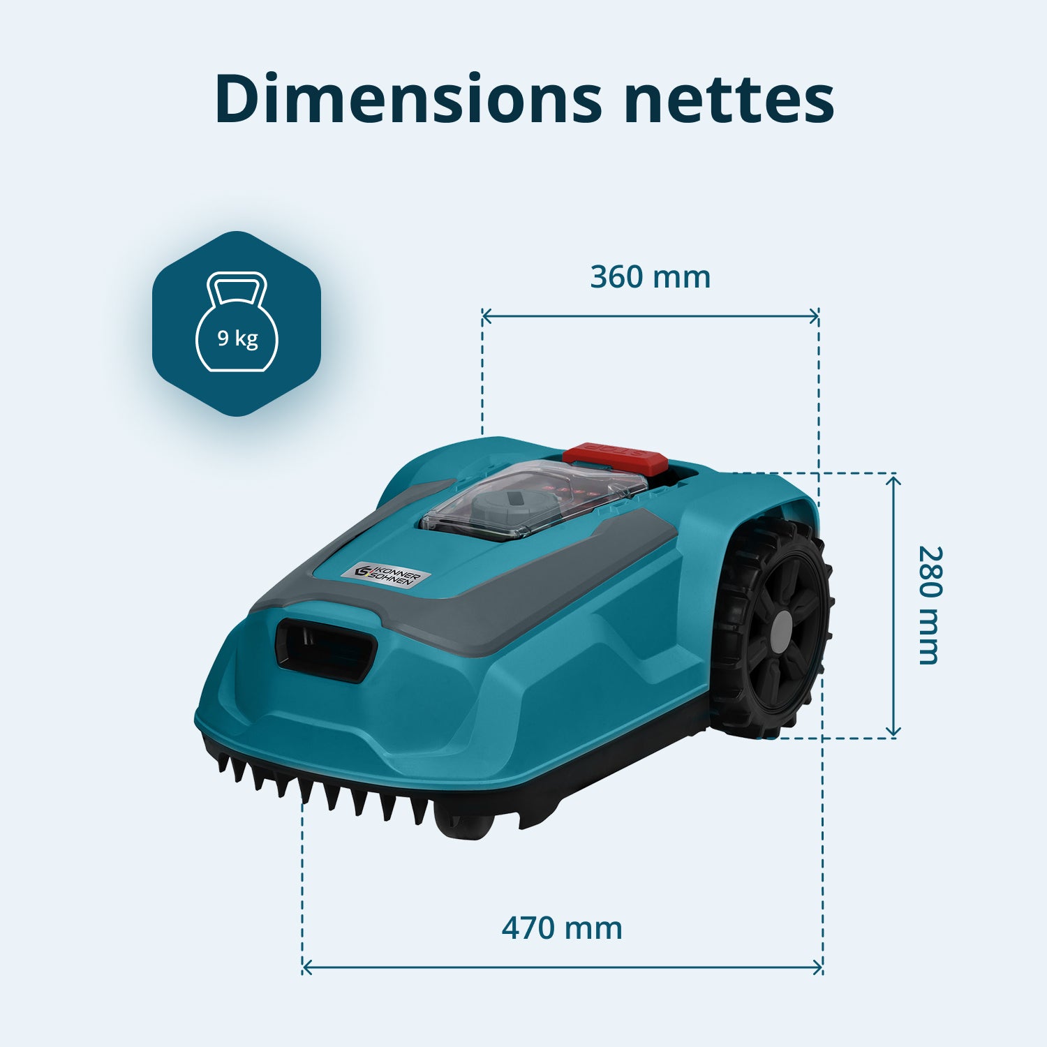 Robotplæneklipper KS 22RLM