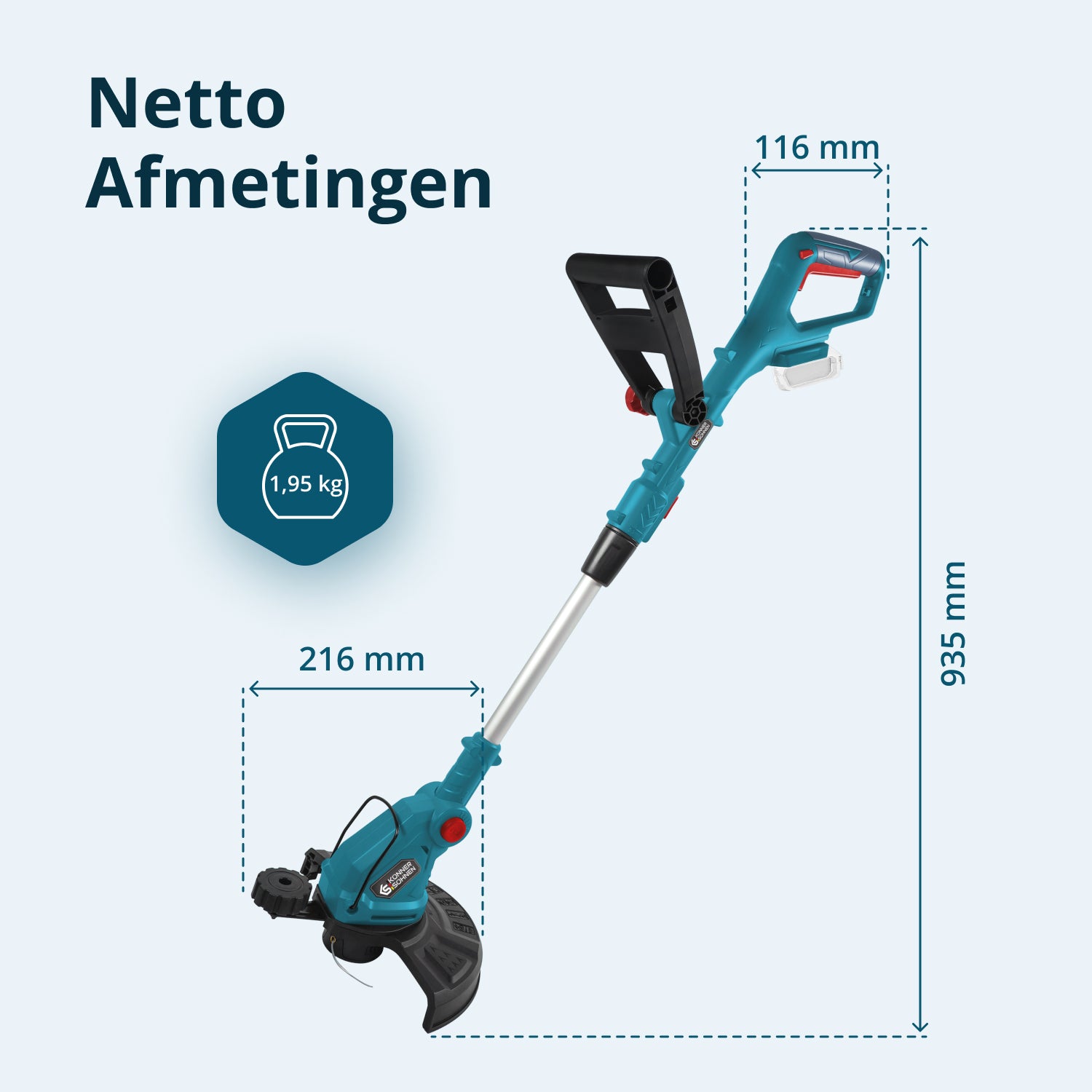 Cordless trimmer KS GT-20V