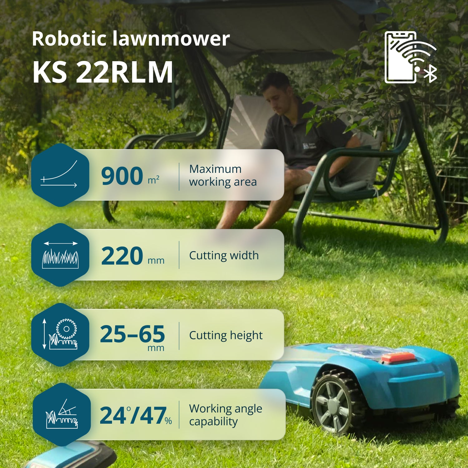 Robot cortacésped KS 22RLM