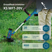 Cordless Multi-Functional Trimmer KS MFT-20V thumbnail