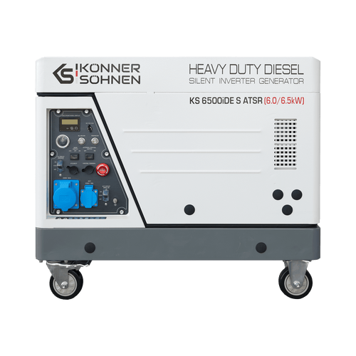 Generador inverter diésel en carcasa insonorizada KS 6500iDE S ATSR