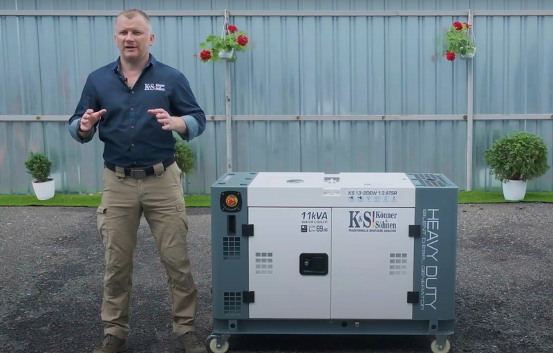 Dieselgeneratoren der HEAVY DUTY-Serie