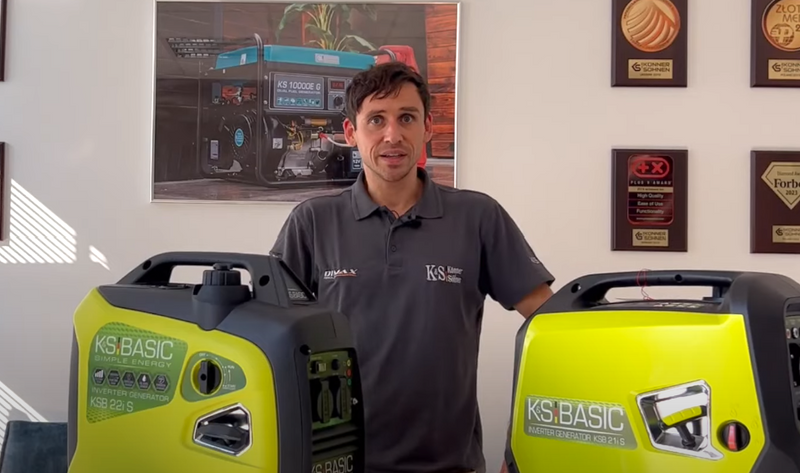 Inverter-Generator zum Top-Preis Vergleich der Kompaktgeneratoren KSB 21i S und KSB 22i S