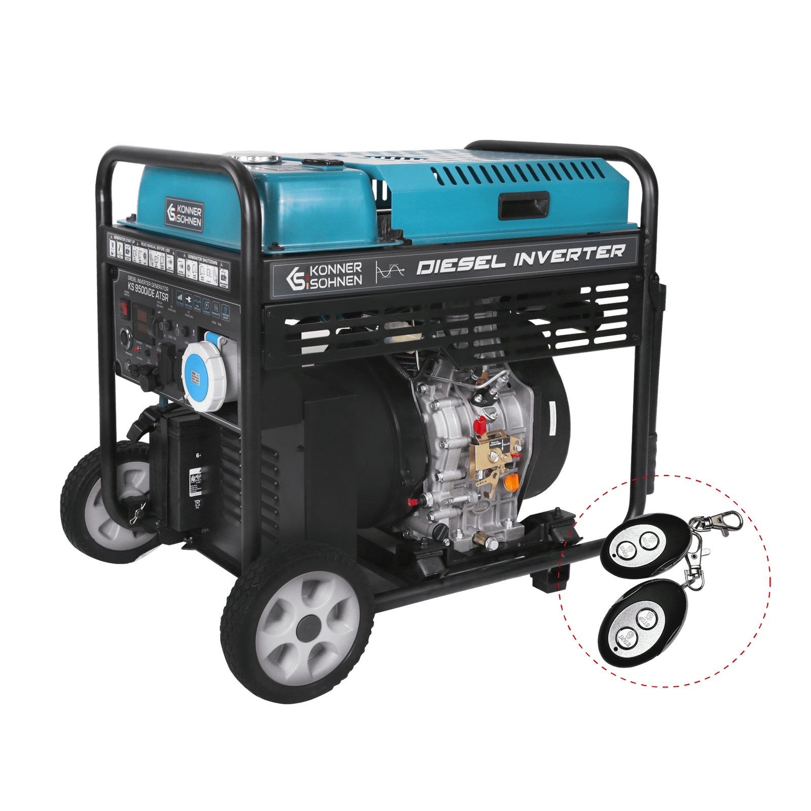 Generatore inverter diesel KS 9500iDE ATSR