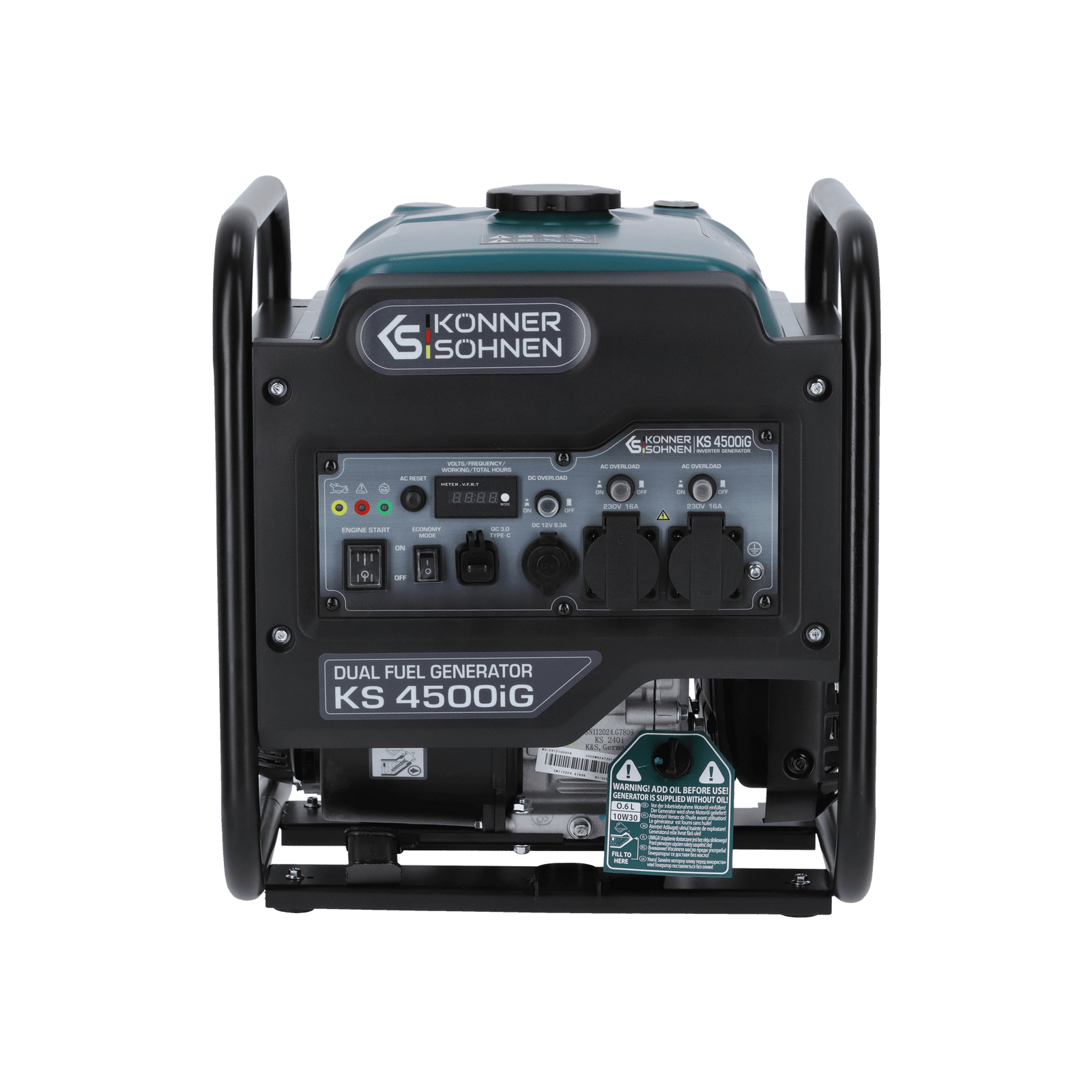 Dual Fuel-Inverter-Generator KS 4500iG