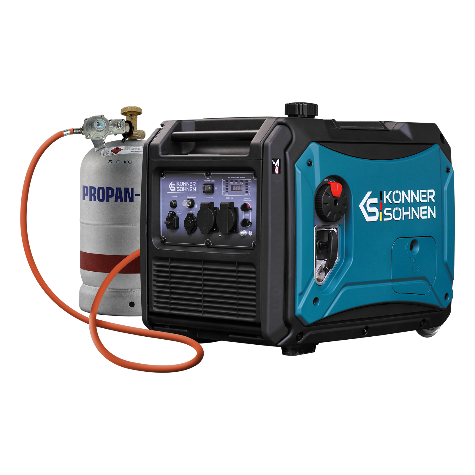 LPG/benzine invertergenerator KS 4000iEG S