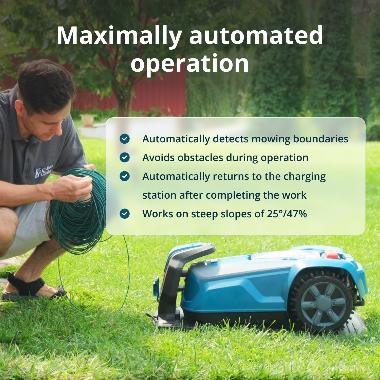 Robot cortacésped KS 22RLM