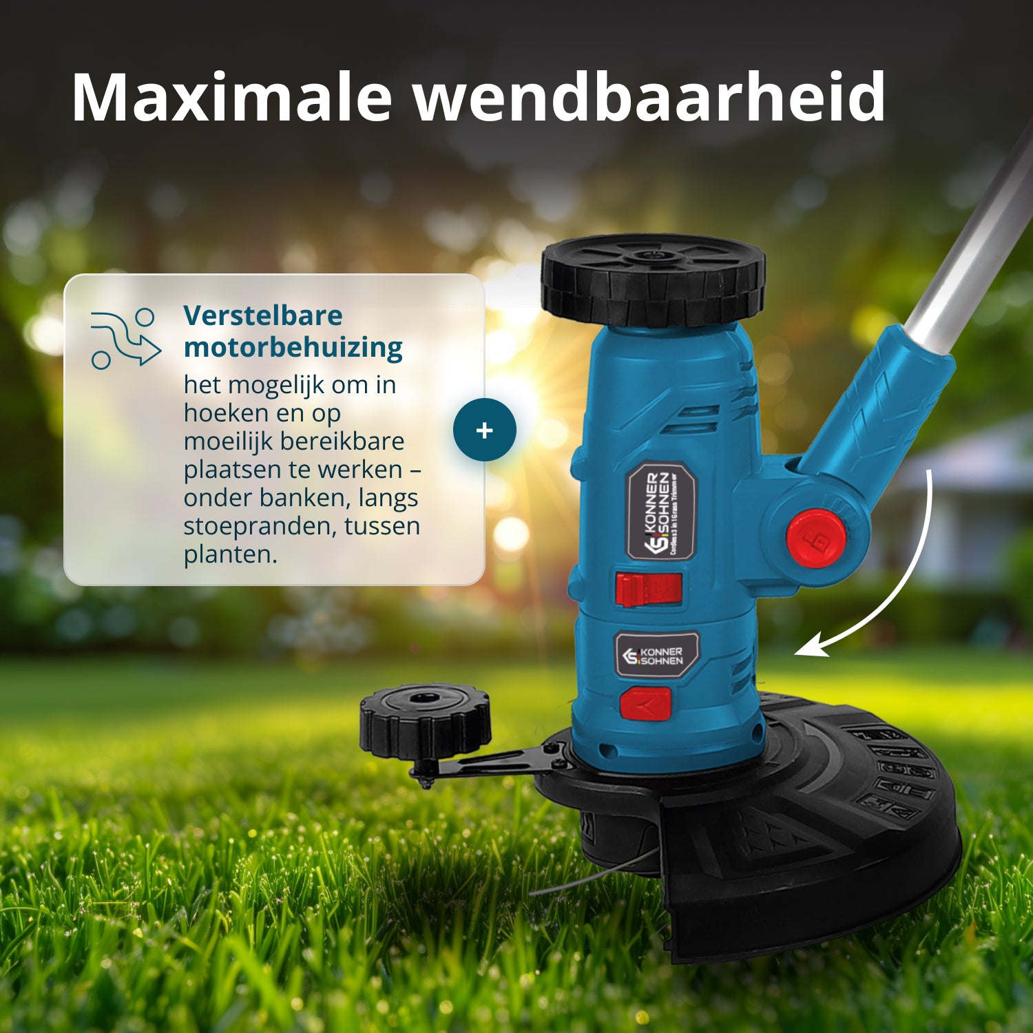 Cordless Multi-Functional Trimmer KS MFT-20V