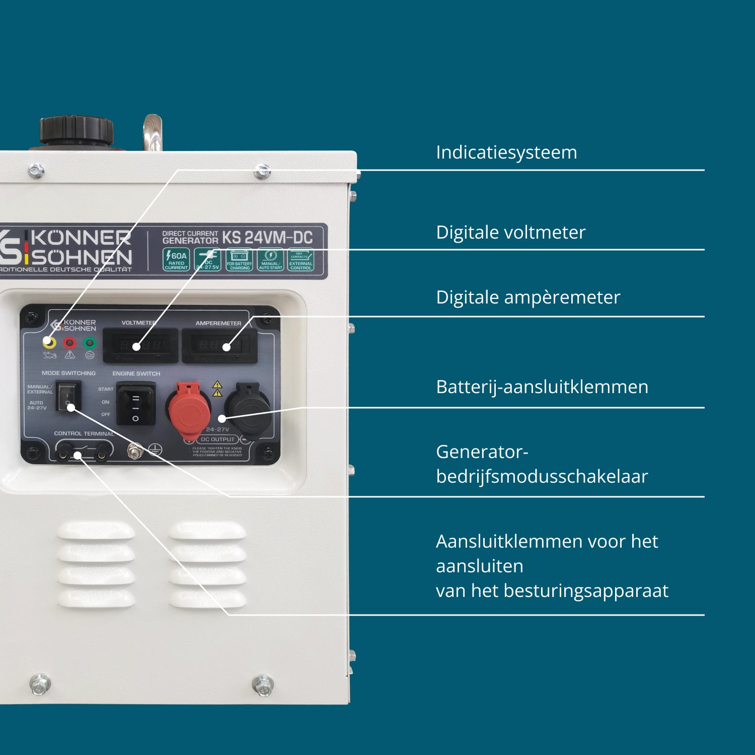 KS 24VM-DC Constante Spanning Generator