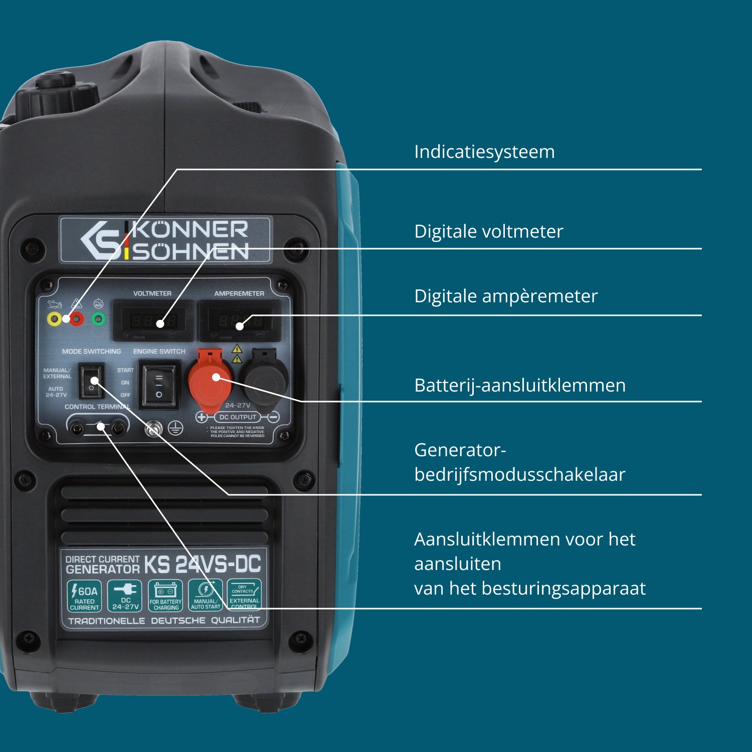 KS 24VS-DC Constante Spanning Generator