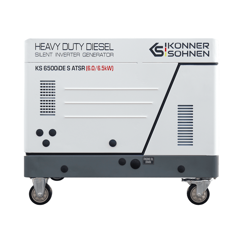 Diesel Inverter Generator i Lyddæmpet Kabinet KS 6500iDE S ATSR
