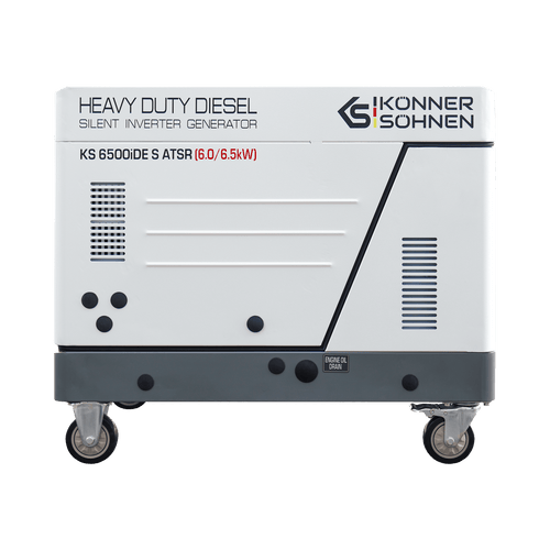 Generador inverter diésel en carcasa insonorizada KS 6500iDE S ATSR
