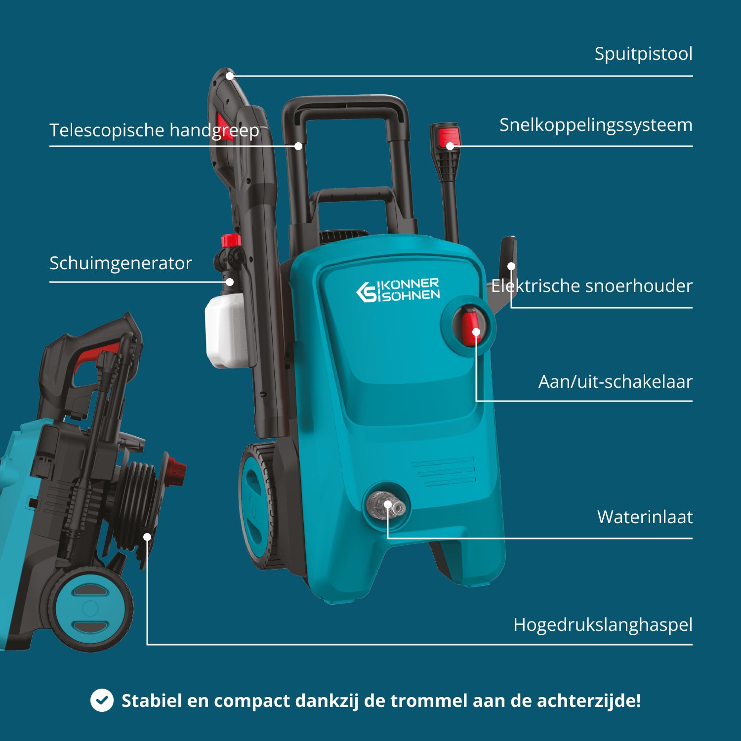 Hogedrukreiniger KS PW145V