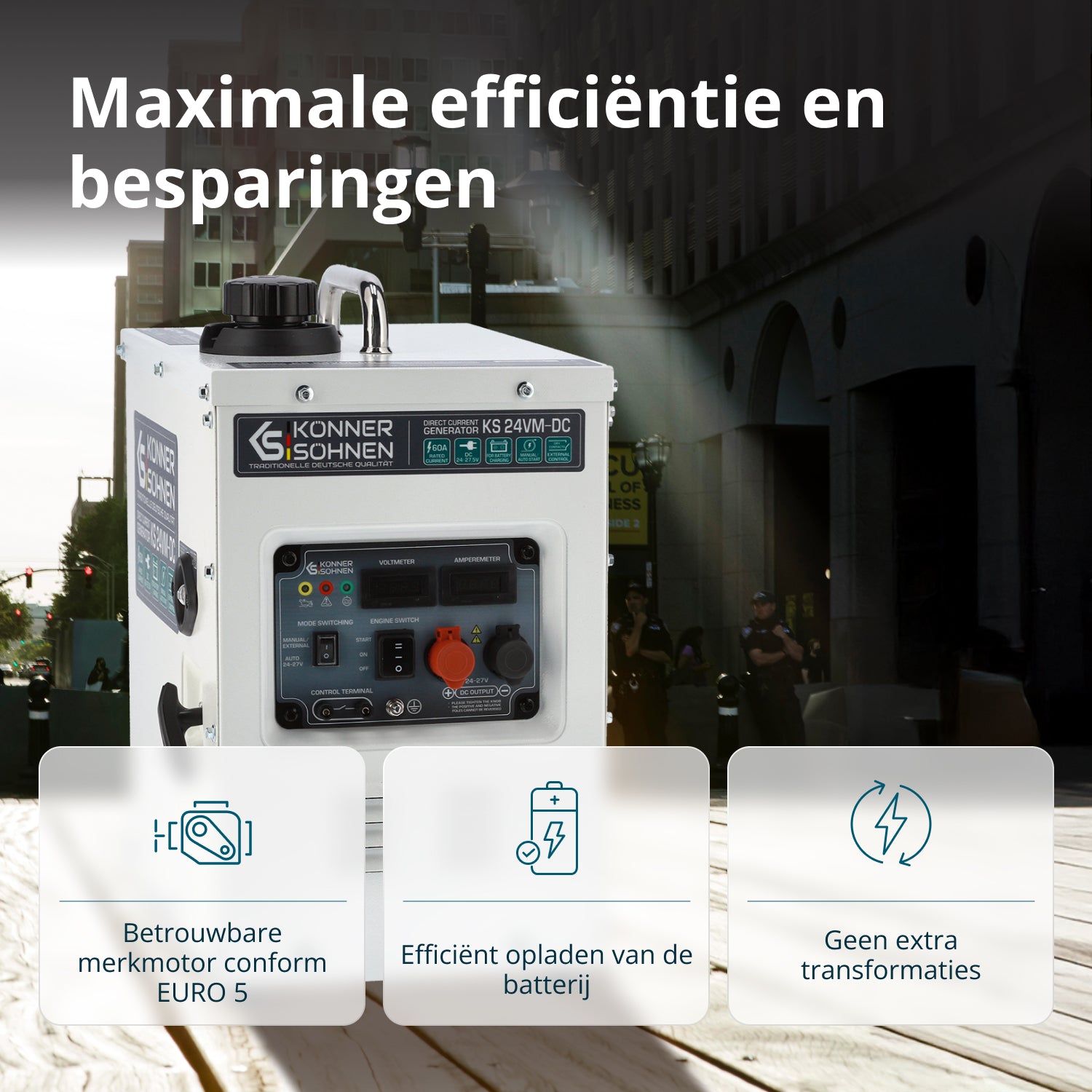 KS 24VM-DC Constante Spanning Generator