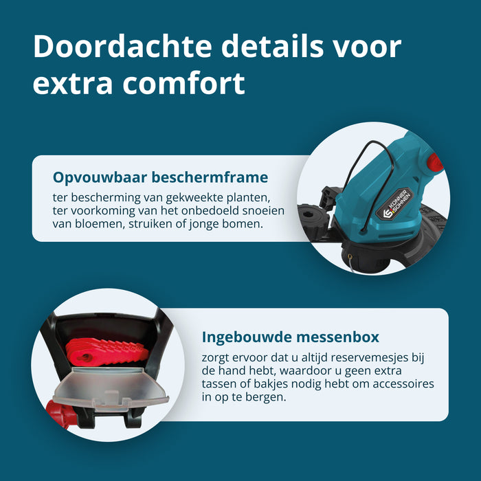 Snoerloze trimmer KS GT-20V