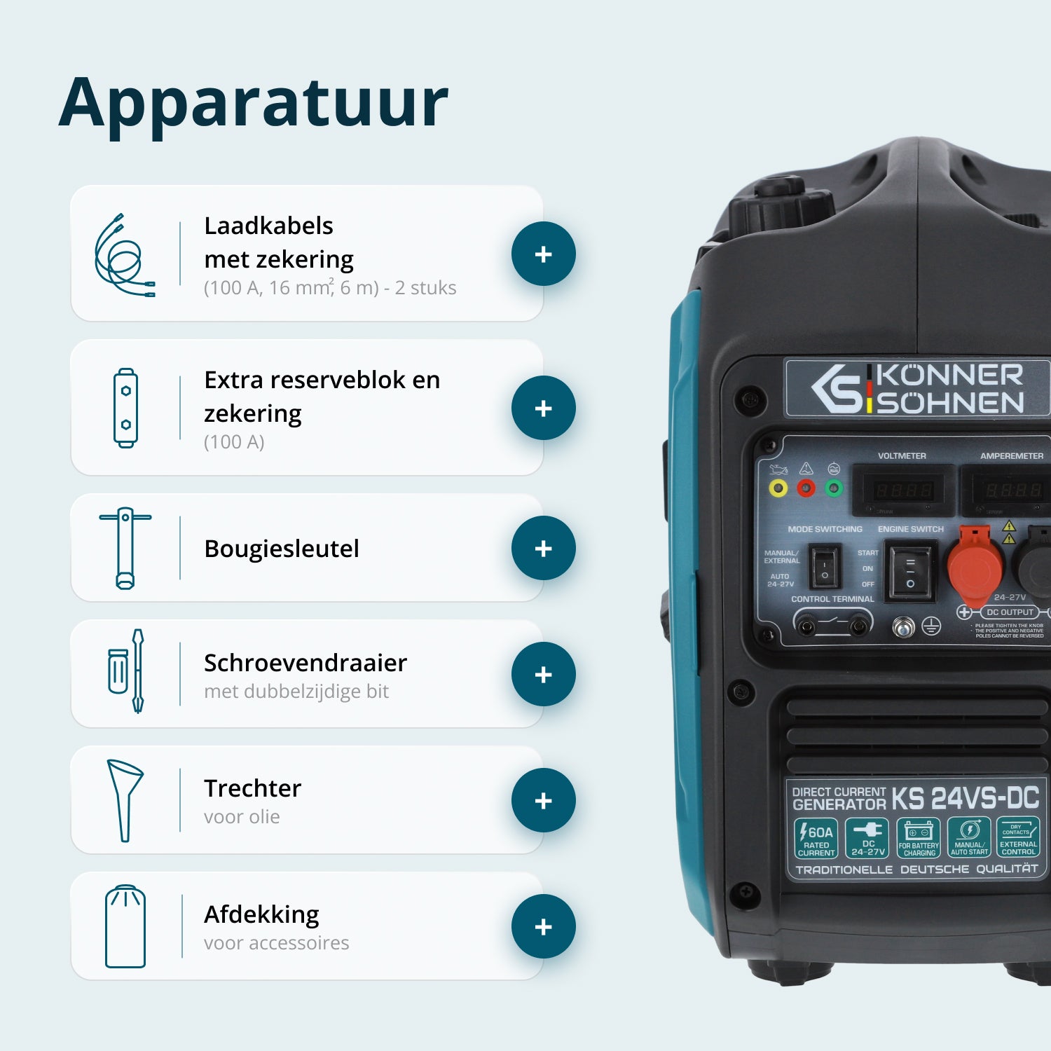 KS 24VS-DC Constante Spanning Generator