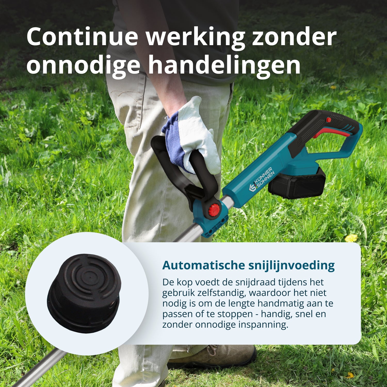 Snoerloze trimmer KS CST-20V