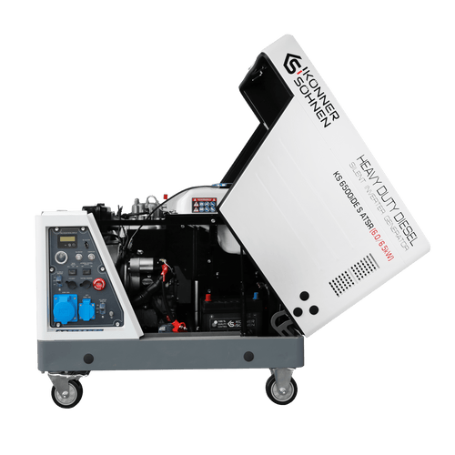 Generador inverter diésel en carcasa insonorizada KS 6500iDE S ATSR
