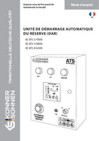Unité de démarrage automatique du réserve (ATS) KS ATS 3/18, 1/40 HD, 4/63 HD