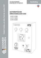 Automatische Omschakelaar (AO) KS ATS 3/18, 1/40 HD, 4/63 HD
