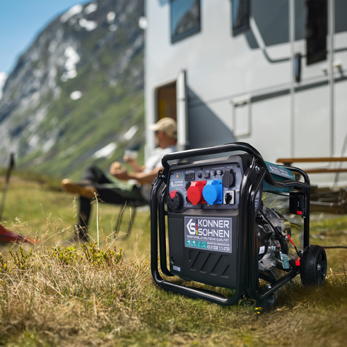 Inverter-Stromerzeuger KS 8100iE 1/3 ATSR