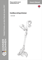 Ledningsfri græstrimmer KS GT-20V