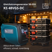 KS 48VGS-DC Jævnstrømsgenerator, version 50–55V thumbnail