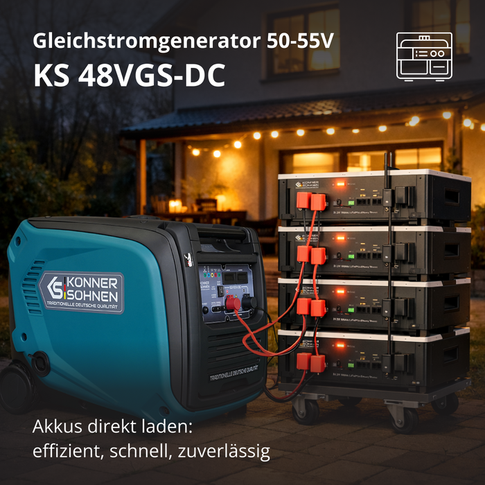 KS 48VGS-DC Generator jednosmerne struje, verzija 50–55V