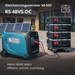 KS 48VS-DC Jævnstrømsgenerator, version 50–55V thumbnail