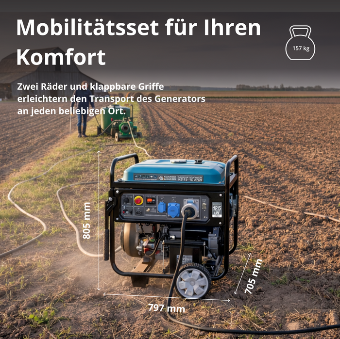 Γεννήτρια βενζίνης «Könner & Söhnen» KS 15-1E ATSR
