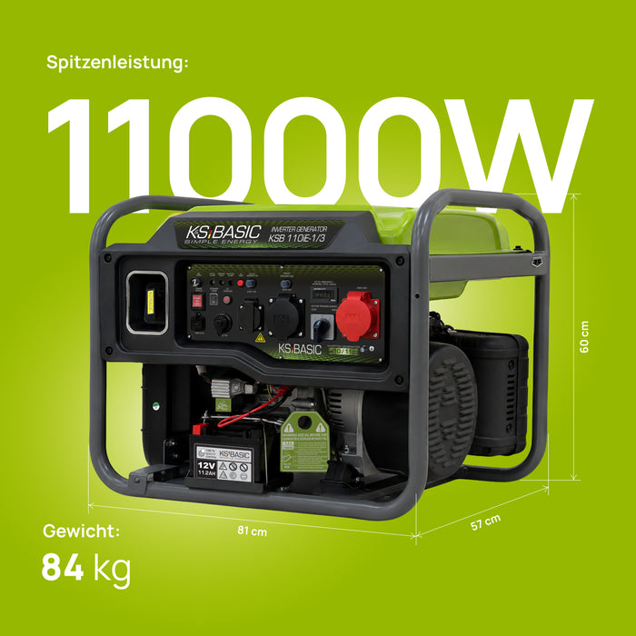 Invertorový generátor KSB 110iE-1/3