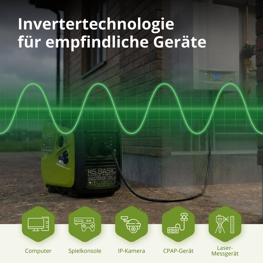 Gerador inversor KSB 22i S
