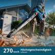 Akku-Gartensauger mit Laubzerkleinerungsfunktion KS LBV-40V thumbnail