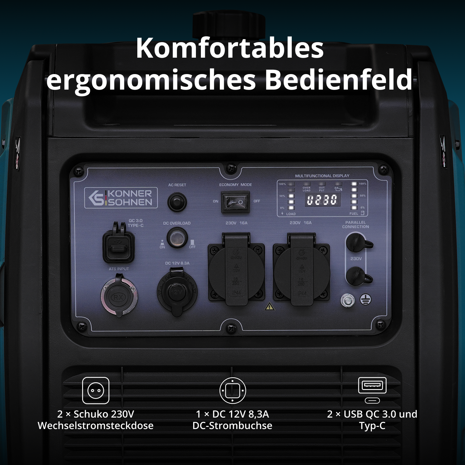 Invertergenerator KS 4000iE S