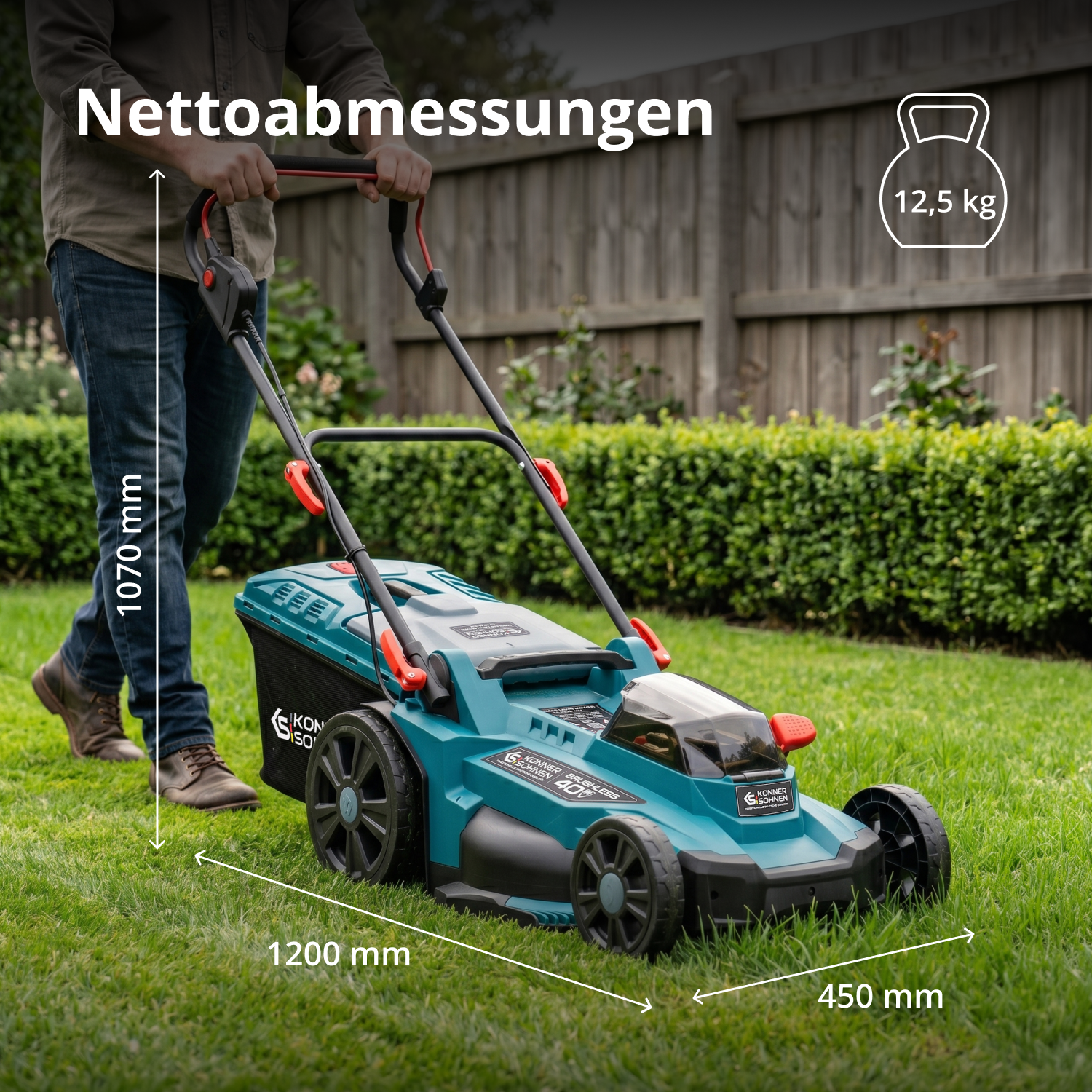 Kampagne Græsplæneplejesæt KS 43LM-BCT40V-SET