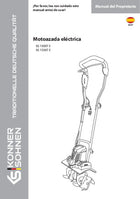 Motoazada eléctrica KS 1000T E, KS 1500T E